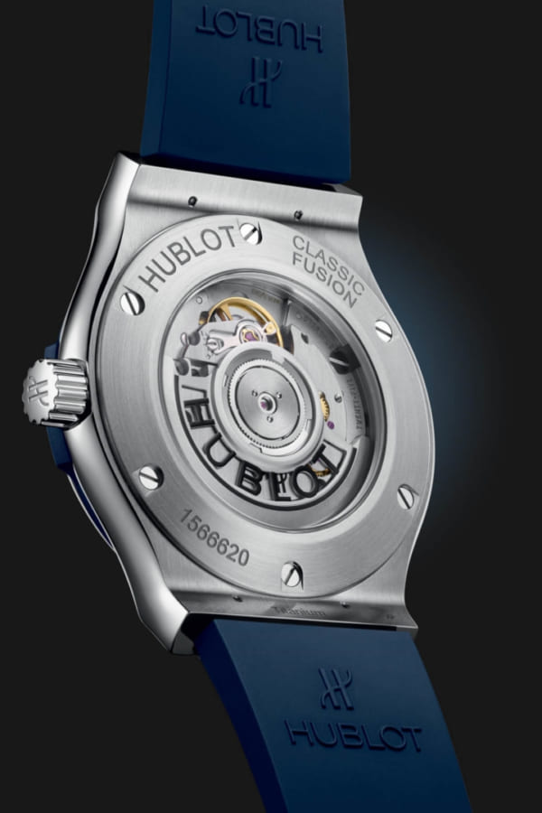 Động cơ Mặt kính Dây đeo Thiết kế đồng hồ Hublot Classic Fusion Blue 542.NX.7170.RX