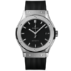 Đồng hồ hudlot-Classic-Fusion-Titanium-on-Rubber-42-mm