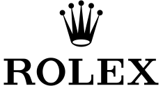 Logo Rolex Black